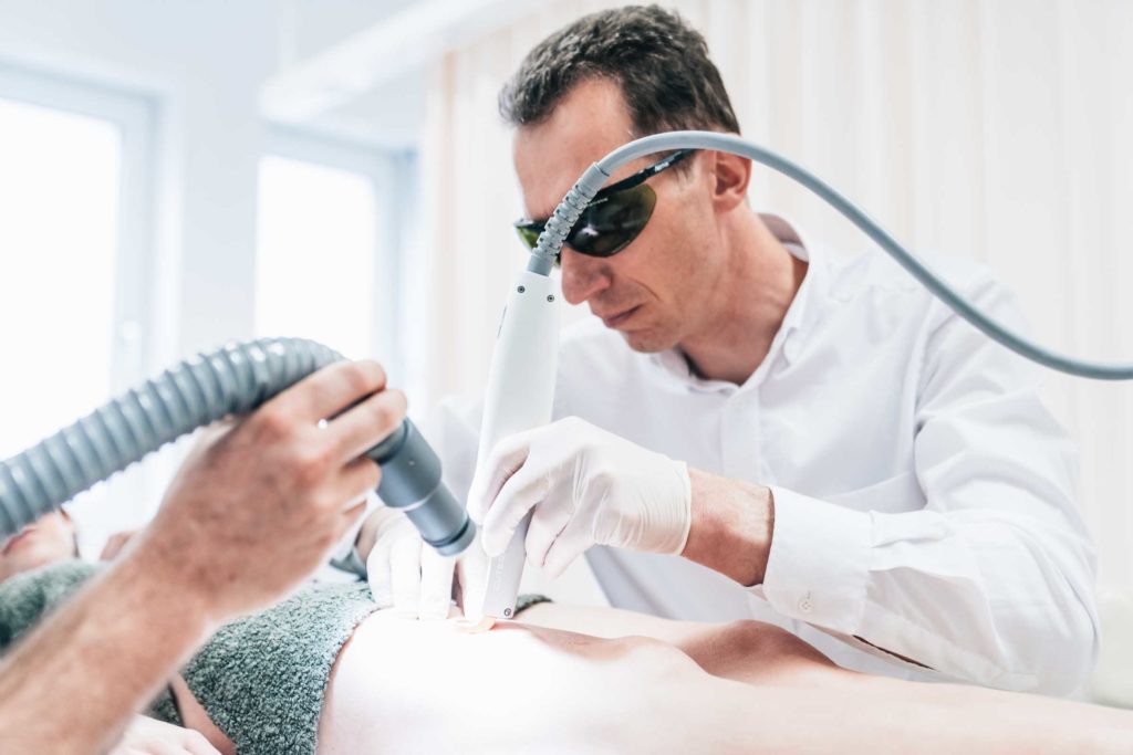 Laserzentrum Graz - Lasertherapie und Laserbehandlungen in Graz - Besenreiser entfernen in Graz 1